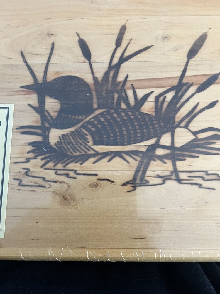 Decorative Loon Cutting Board