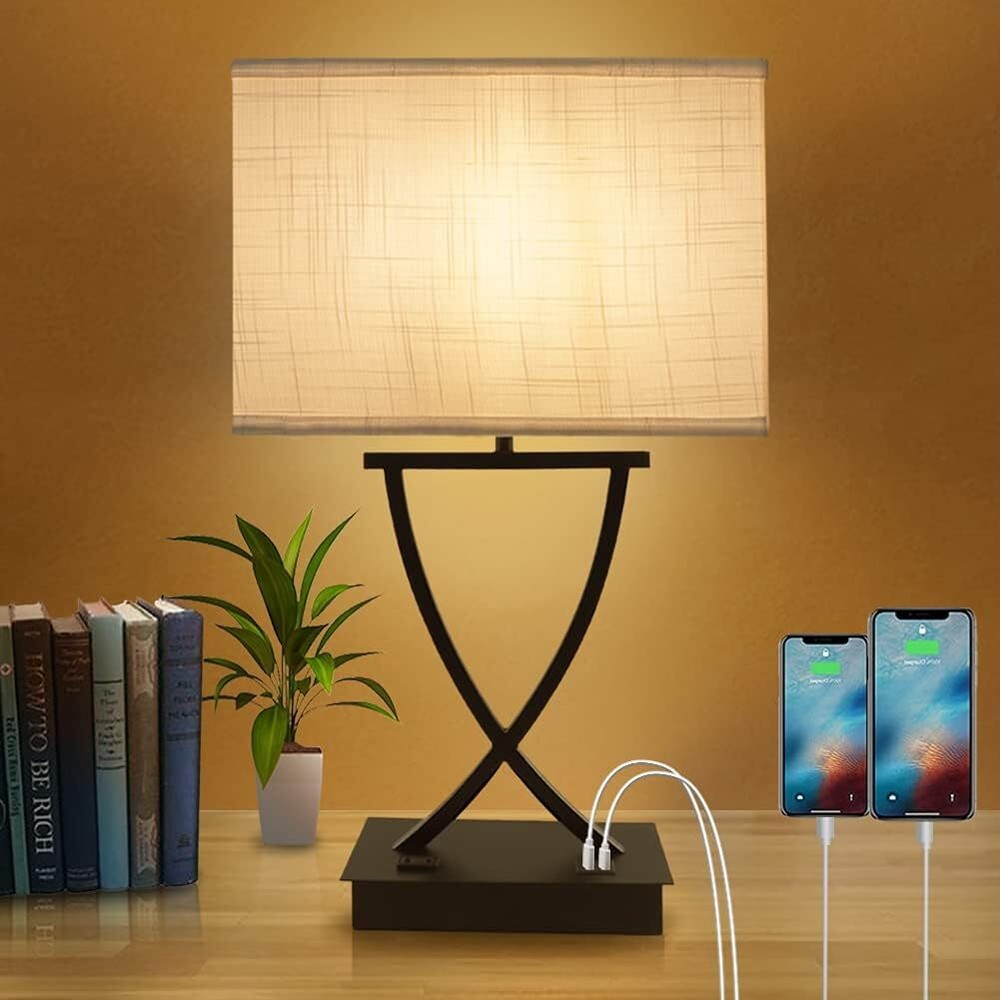 3-Way Dimmable Touch Control Medium Desk Lamp, Bedside Bedside Lamps