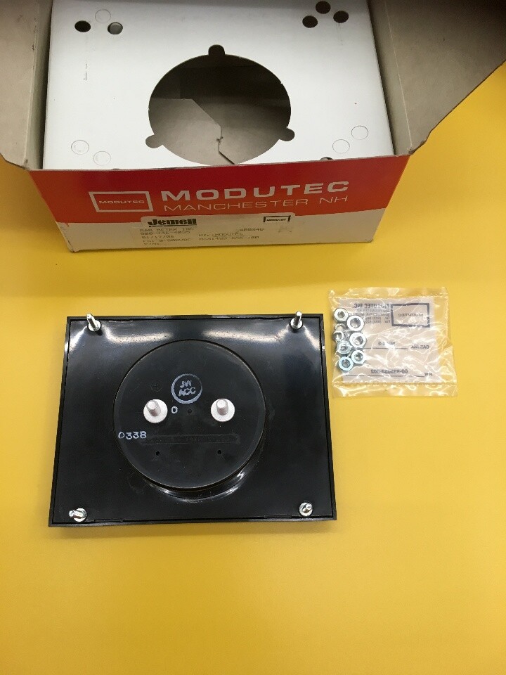 MODUTEC/RAM Panel Meter ( 5" X 4" ) IN BOX, 0-100 DC Amperes, MOD: 4SS-DAA-100