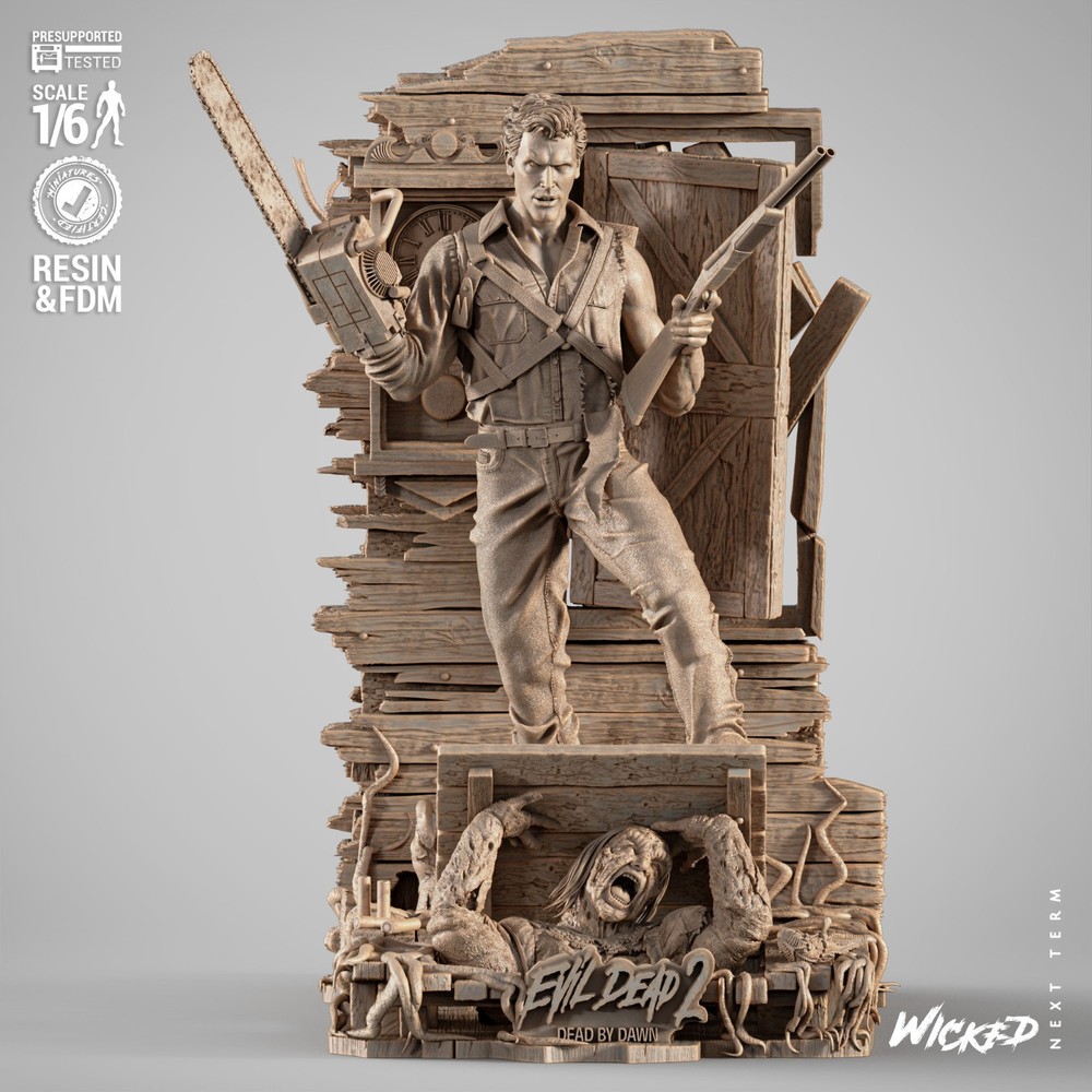 Ash Evil Dead Diorama model kit unassembled unpainted see Description