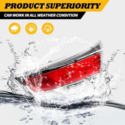 Passenger Side Inner Tail Light Compatible with 2014 2015 2016 Highlander Right