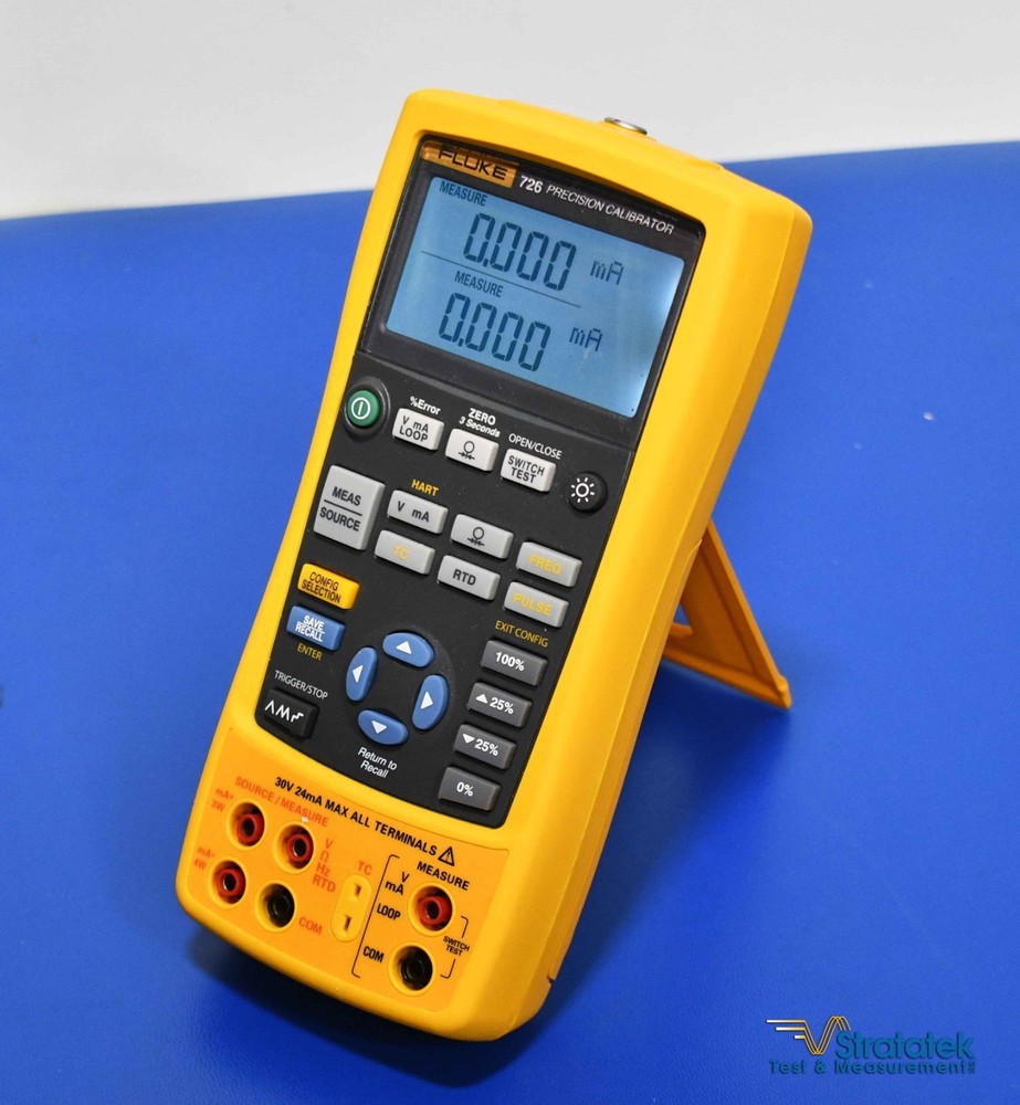 Fluke 726 Multifunction Process Precision Calibrator - NIST Calibrated with Data