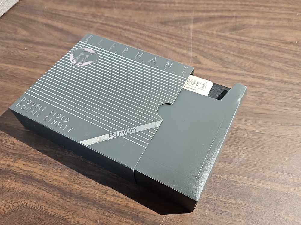 Vintage Microsoft MS-FORTRAN version 4.0 software 5.25-inch floppy disk 6/6