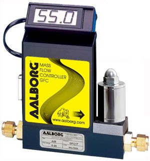 Aalborg Mass Flow Controller GFC17 Max 500 PSI