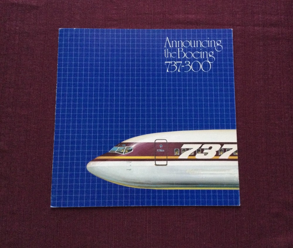 Boeing 737-300 Brochure 1979