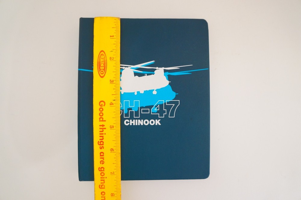 Boeing CH-47 Chinook Military Helicopter Binder Notepad Notebook