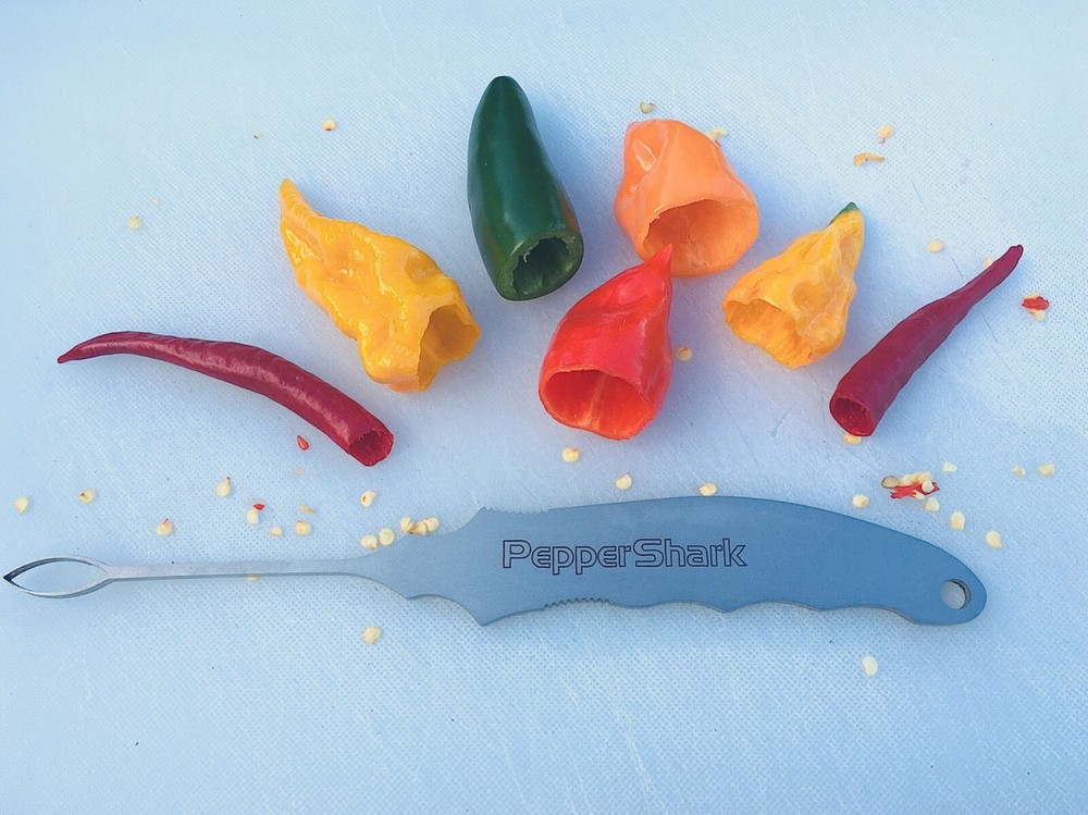 Pepper Tool, Pepper Cleaner, Pepper De-Seeder, Pepper Corer, Pepper Knife