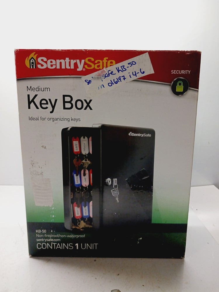 NEW SENTRYSAFE 50 MEDIUM KEY BOX NON-FIREPROOF KB-50