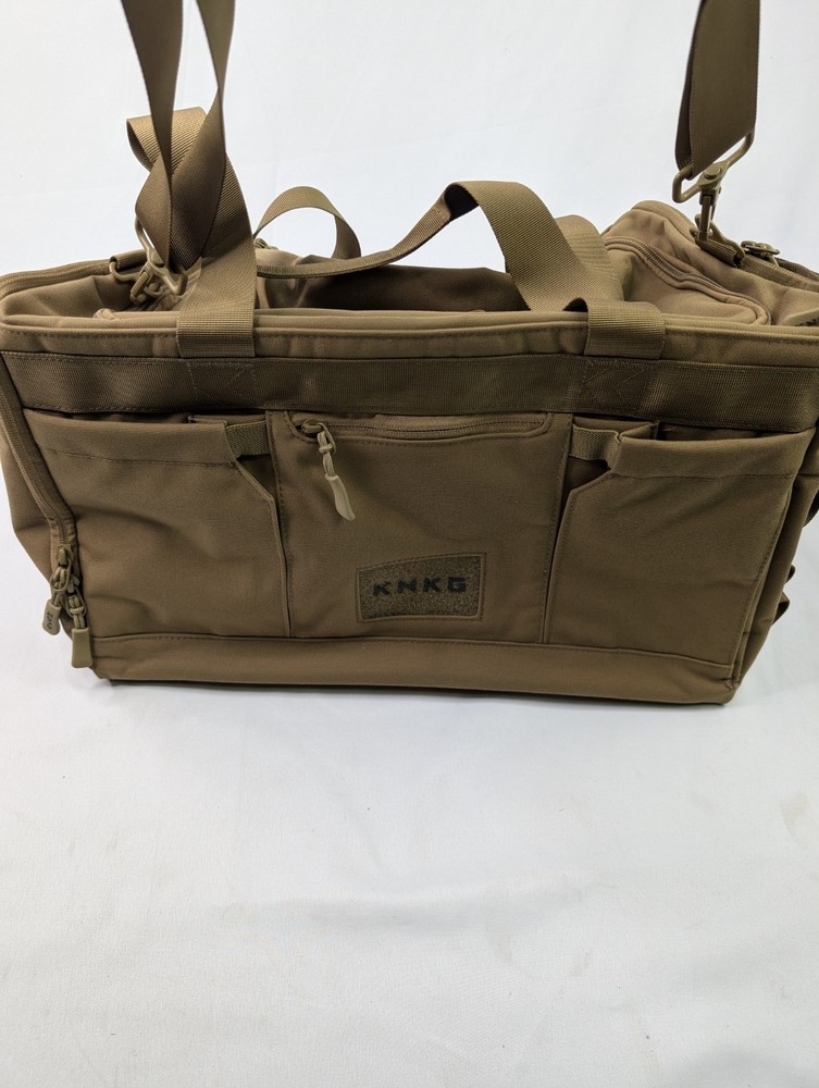 KNKG King Kong Core duffle, Size Medium Tan (35L)