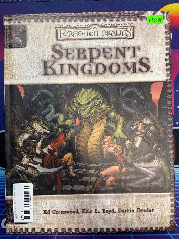 Dungeons & Dragons Forgotten Realms HC - Serpent Kingdoms