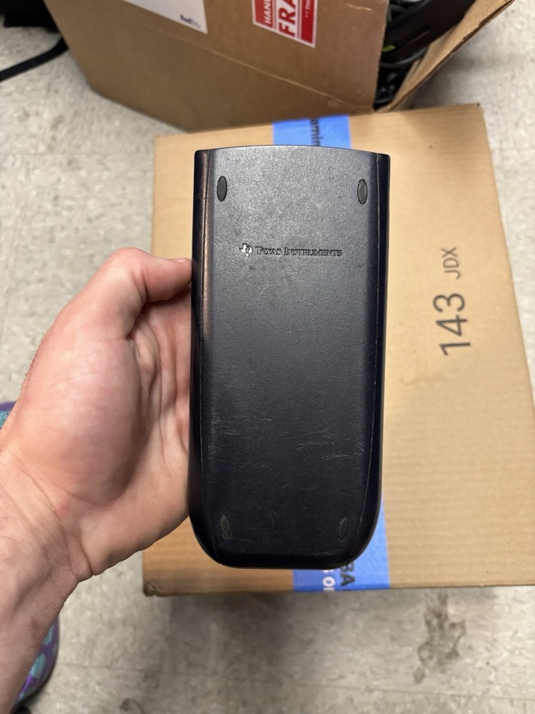 Texas Instruments TI-84 Plus Graphing Calculator Programmable LCD Display