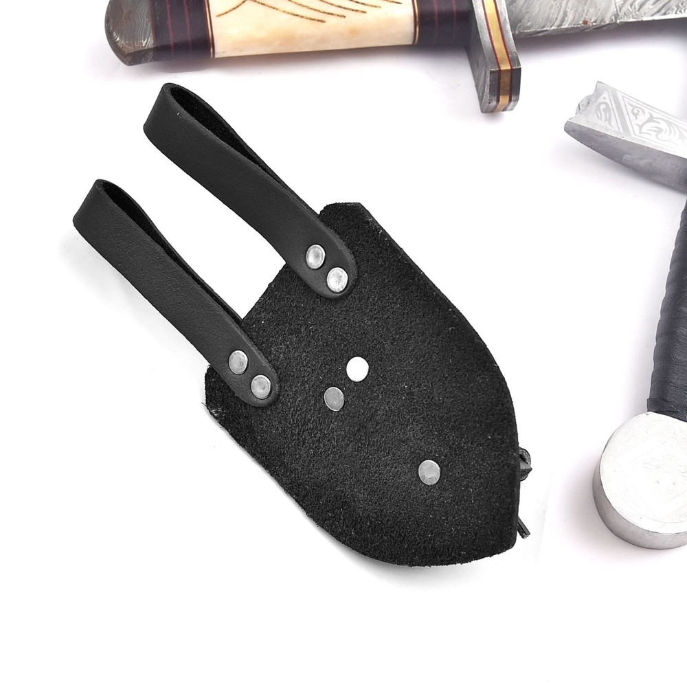 Genuine Leather Sword Dagger Frog Adjustable Universal Fit Medieval Multi Tool