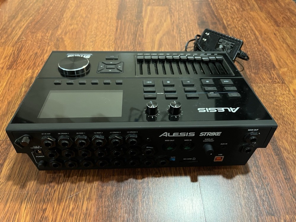 Alesis Strike Pro Drum Module Color LCD w. Multiple Trigger In/Outs & Rack Mount