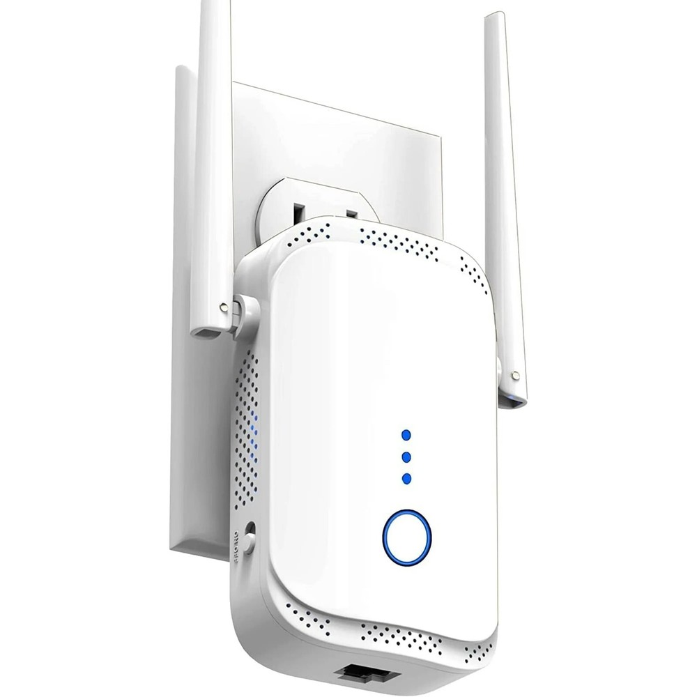 Macard N300 WiFi Range Extender - White High Performance 300Mbps Wireless