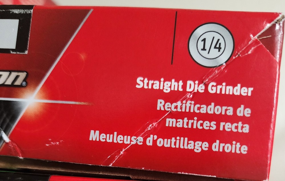 Snap-on 1/2 HP die grinder PTGR200G
