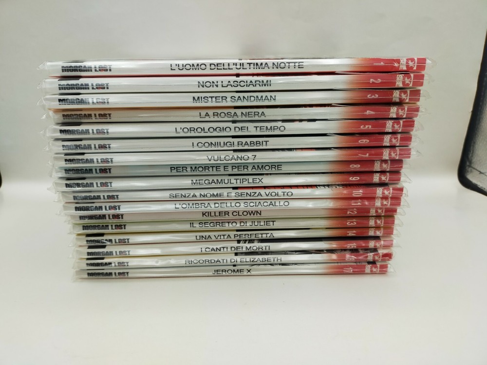 complete sequence series MORGAN LOST 1/17 ed.BONELLI