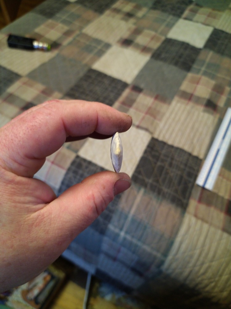 Dickson Ozark chert 4 1/2" x 1 1/4"