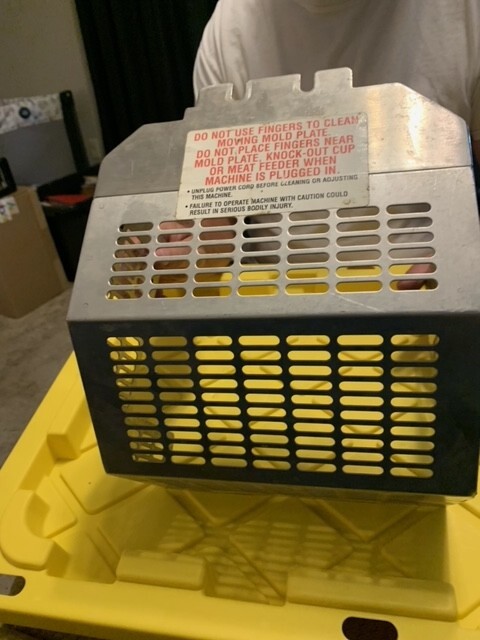 PATTY-O-MATIC PATTY MAKER SAFETY SHIELD, GOOD CONDITION