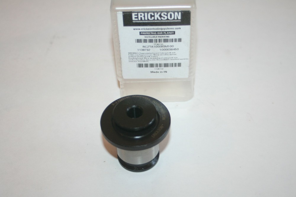 ERICKSON/KENNAMETAL RC2TA100080M100 RC2 Style Solid Quick Change Tap Adapter