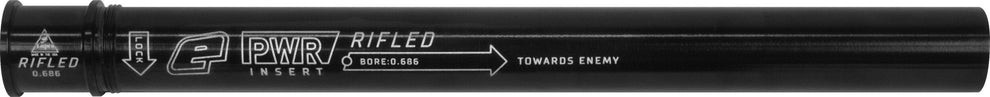 Planet Eclipse PWR Rifled Lapco Barrel Insert 0.686 First Strike Ready - Black