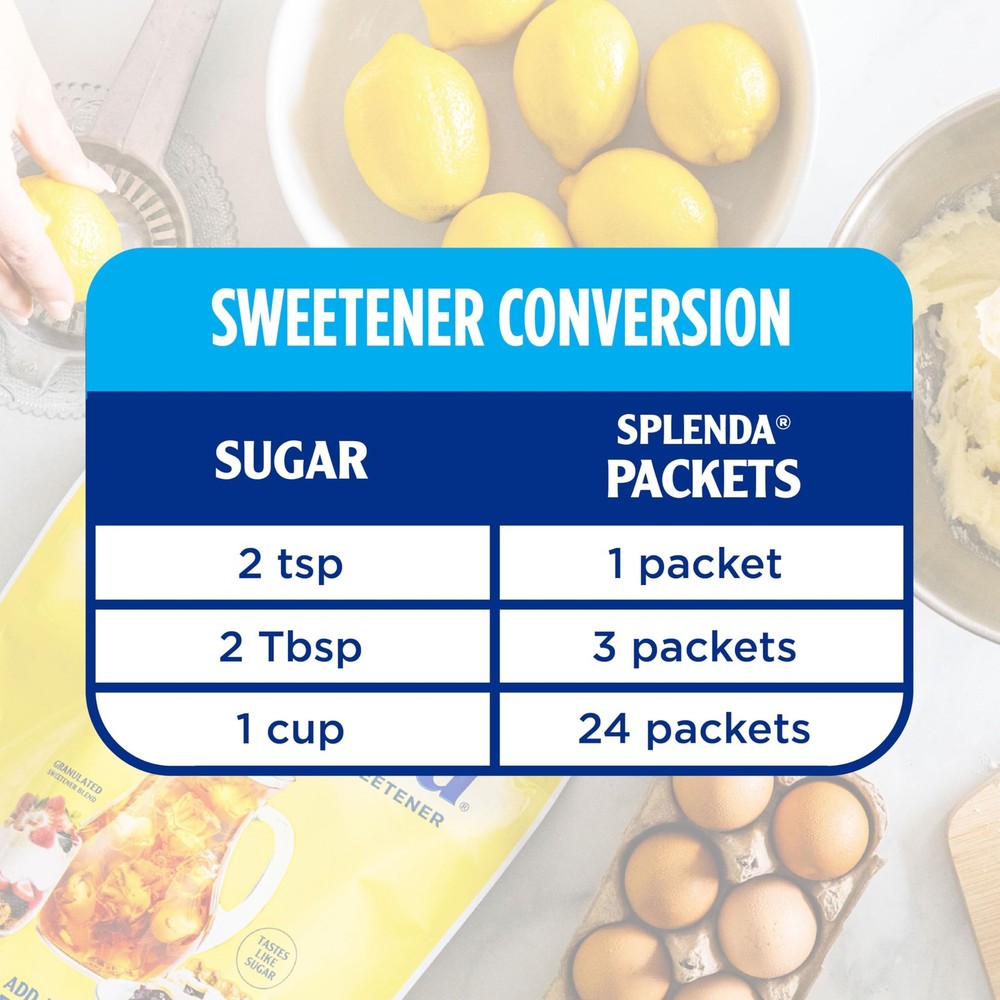 SPLENDA Zero Calorie Sweetener, 200 Count Packets