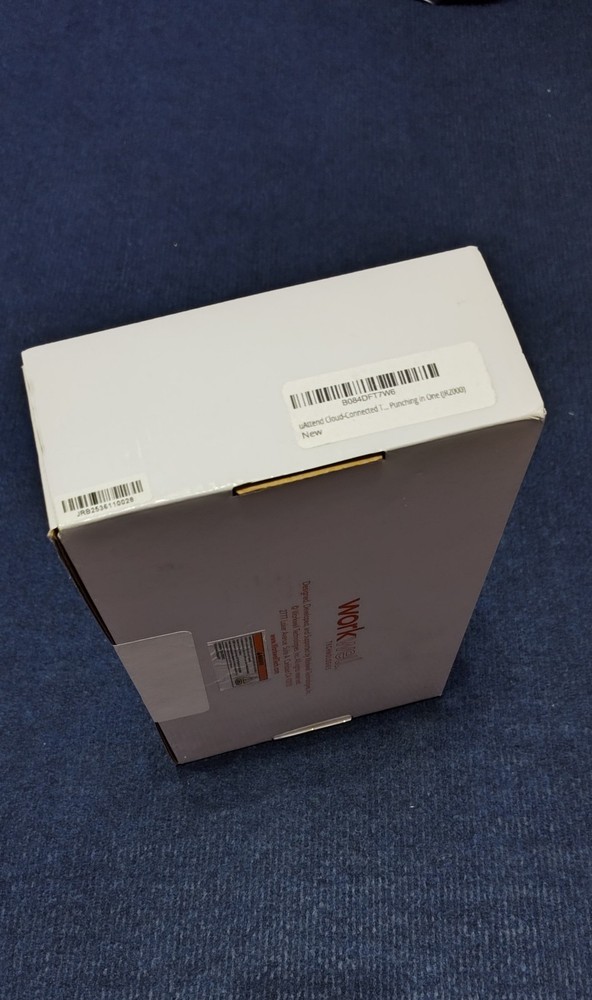 uAttend JR2000 Employee Time Clock Touchscreen Fingerprint RFID PIN CloudConnect