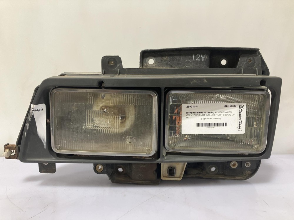 GMC W4500 Left/Driver Headlamp - Used