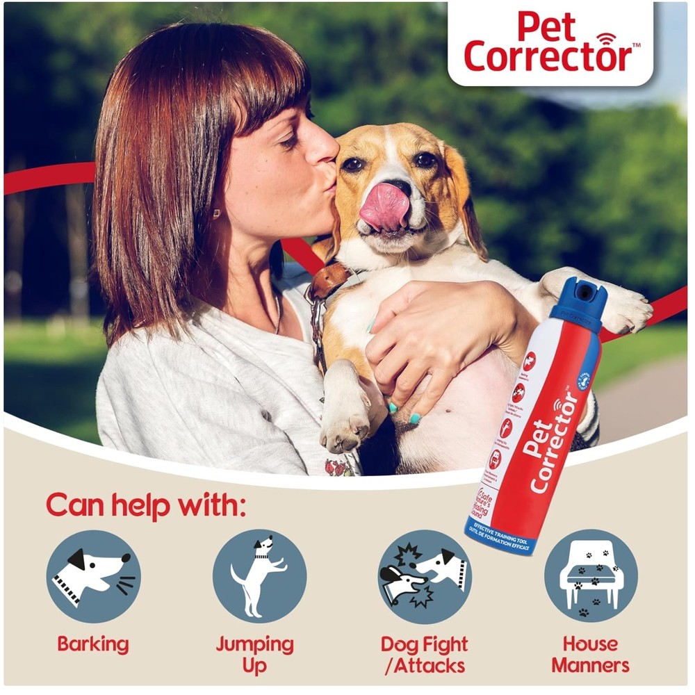 Dog Training Spray 2-Pack - Stop Barking, Jumping Up