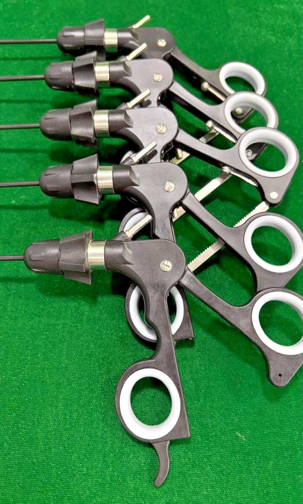 Laparoscopic Pediatric Monopolar Grasper 3mmx200mm & Cable Reusable Instruments
