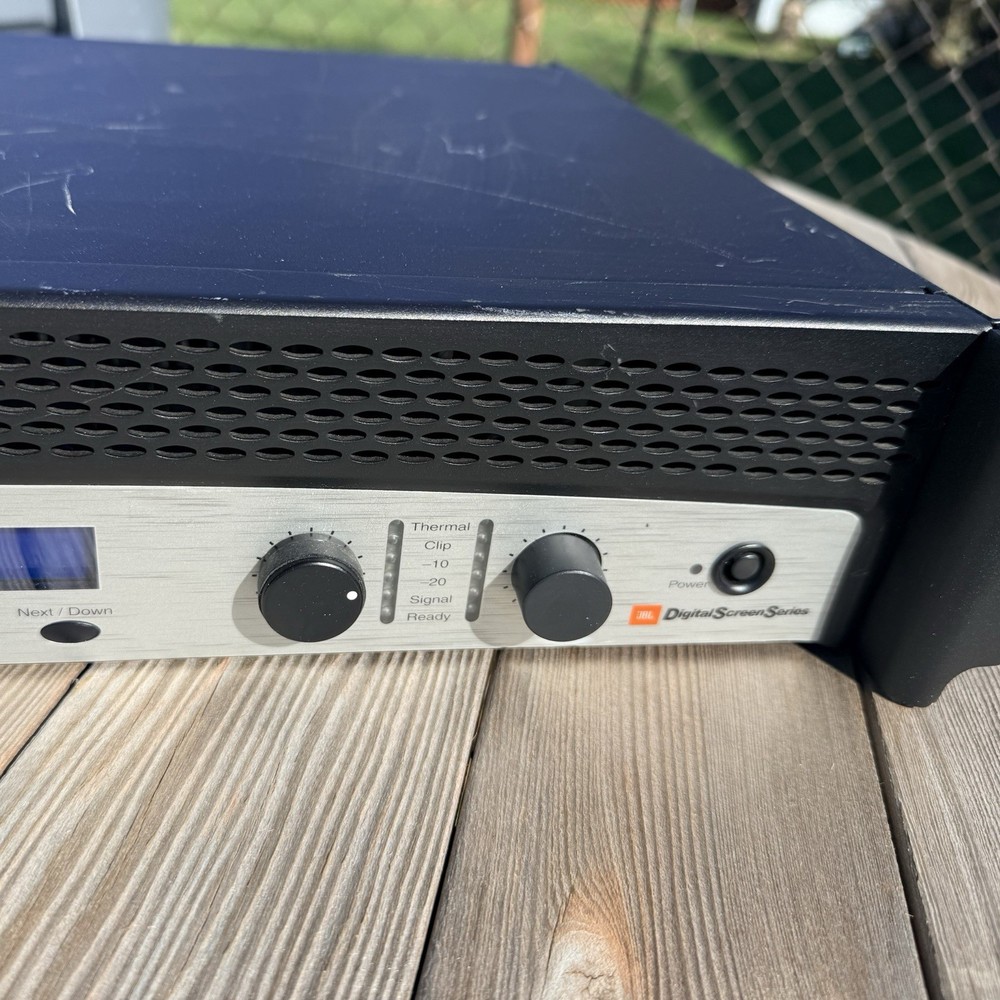 Crown DSi4000 2-Channel Power Amplifier Untested Sold As Is ￼ Powers On