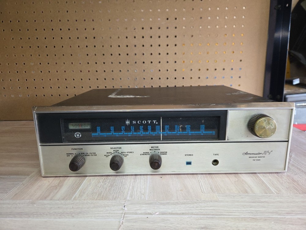 Scott Stereo Master Model 312C FM Tuner Untested