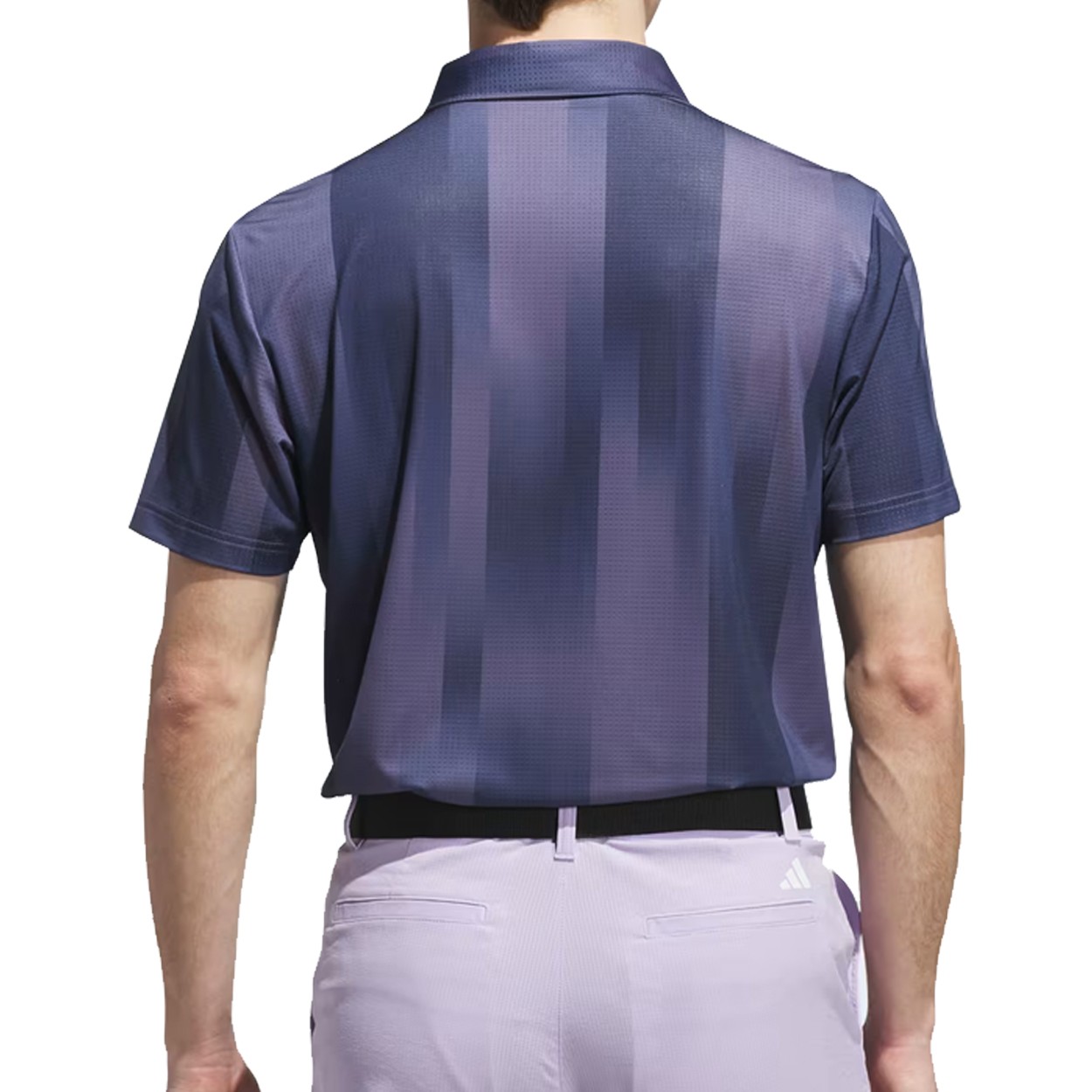 Adidas Golf Men’s Ult365 Mesh Radiant Print Polo Shirt Performance Breathable