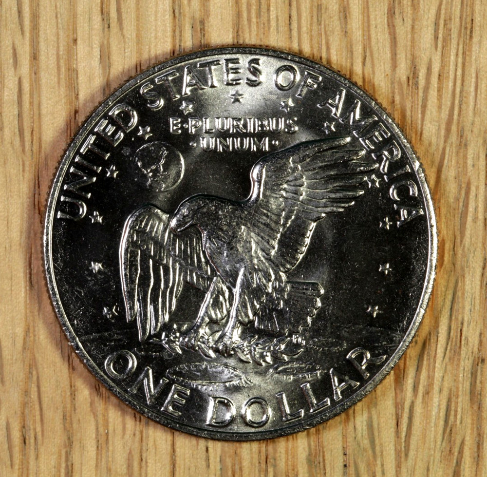 1973 D Eisenhower Ike $1 Dollar - BU - Choice Uncirculated