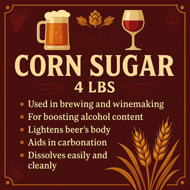 LD Carlson Corn Sugar 4 lbs.