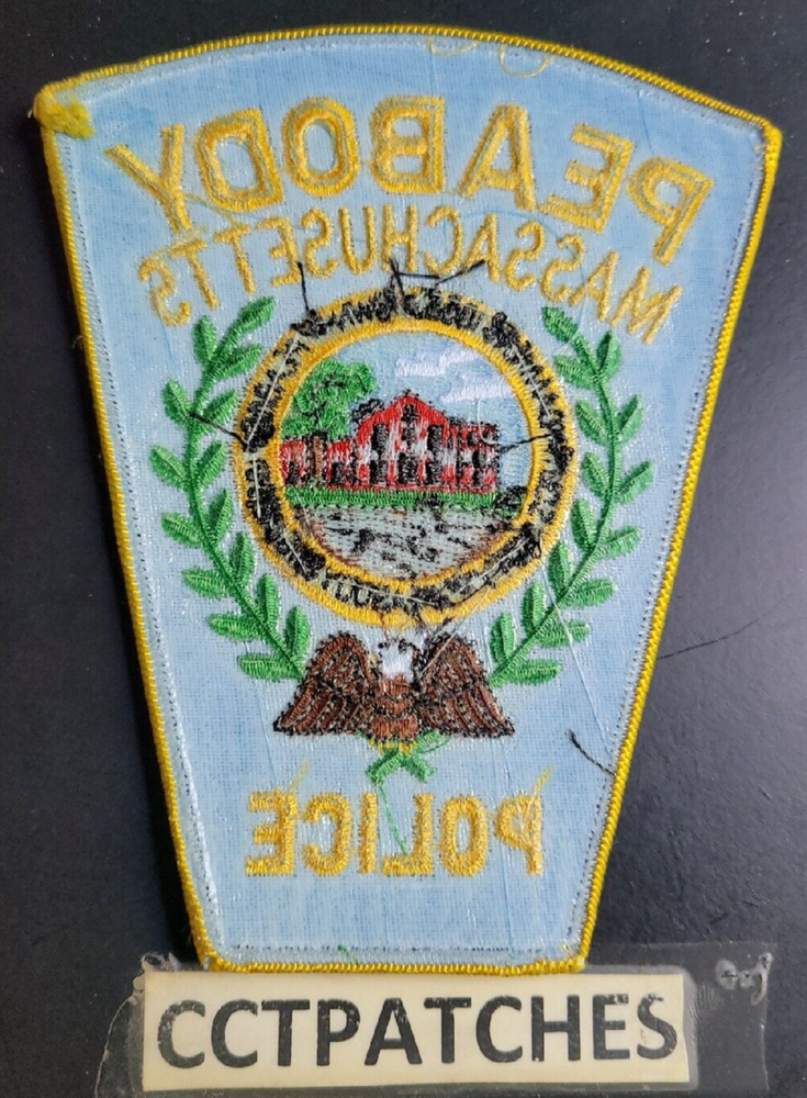 PEABODY, MASSACHUSETTS POLICE SHOULDER PATCH MA