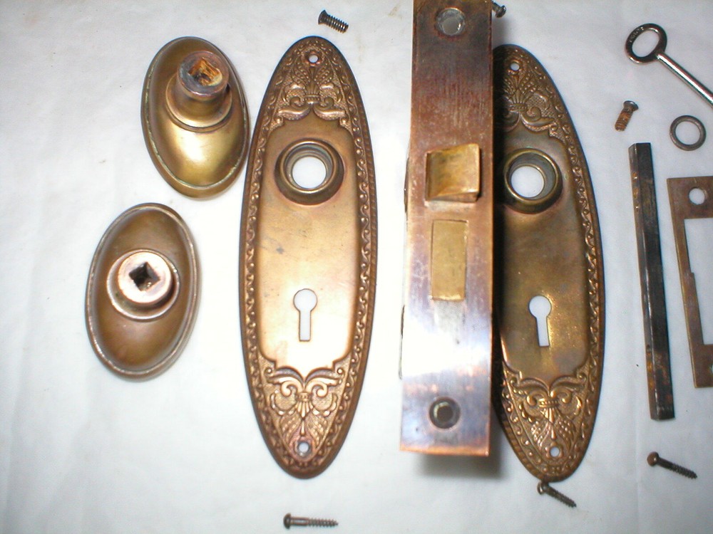 Antique Victorian Era Door Hardware