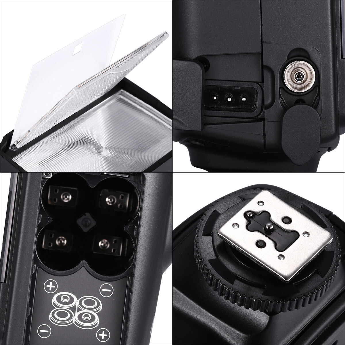 Flash Speedlite for Canon Rebel SL1 T4i T3i T3 XSi 60D 550D 5D Mark III Olympus