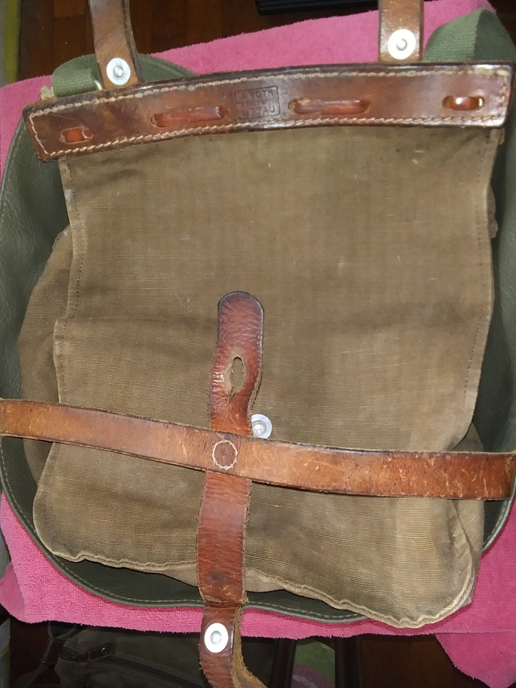 Vintage Swiss Army Bread Bag