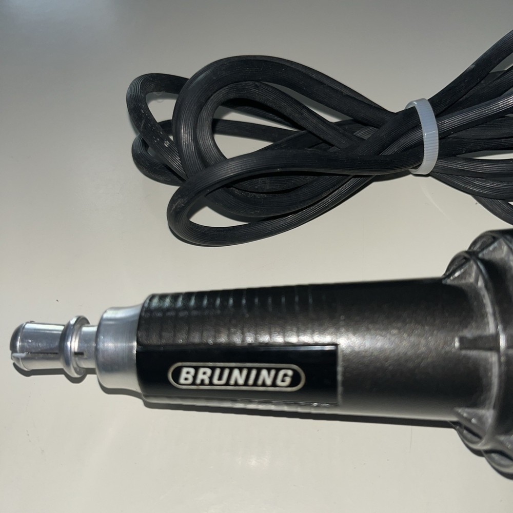 Vintage Charles Bruning Co Electric Rotary Eraser Works Drafting Tool Multipraph