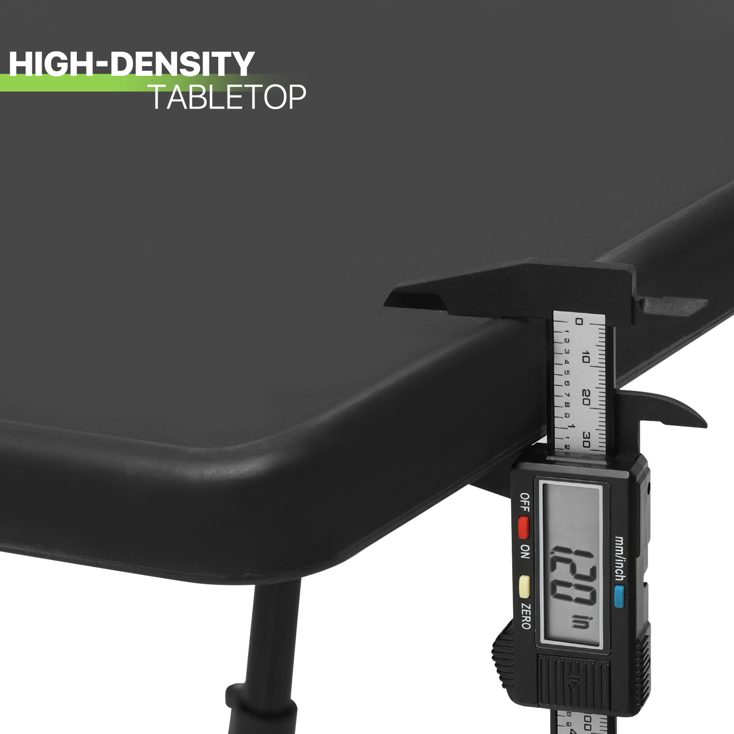 Black Folding Portable TV Tray Laptop Desk Adjustable Sofa Bed Side Dinner Table