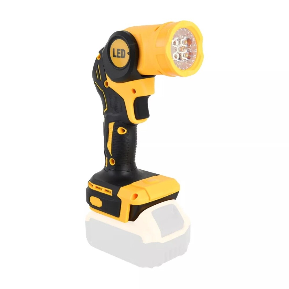 Cordless Led Work Light For Dewalt 20V Battery,Portable Flood Light Flashlight