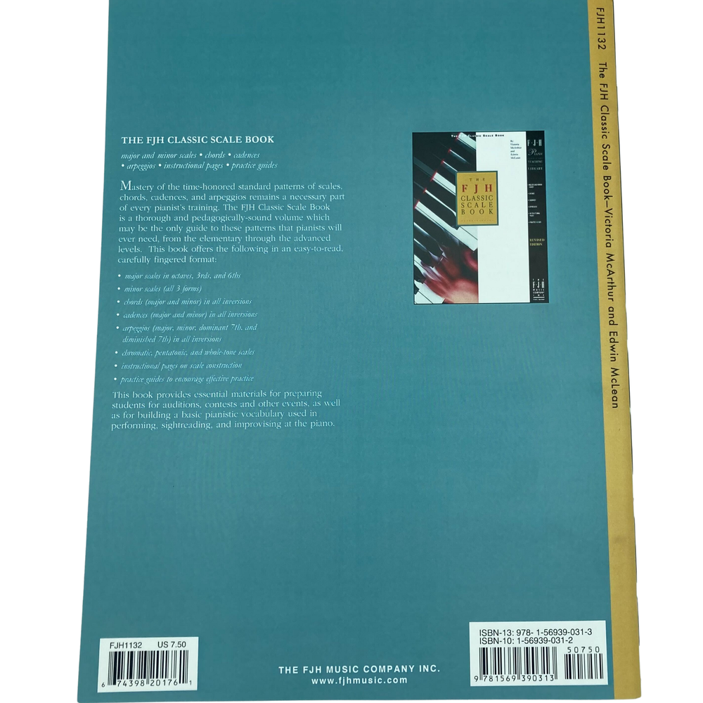 The FJH Classic Scale Book