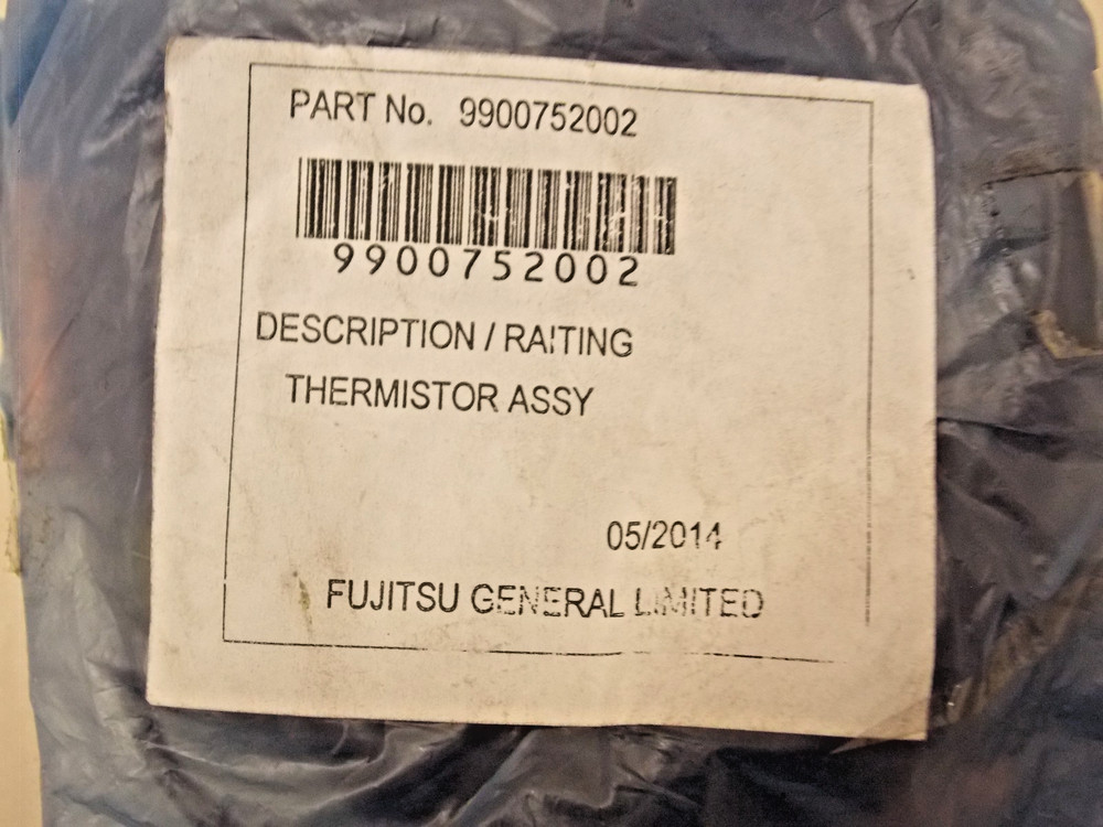 FUJITSU 9900752002 Air Conditioner THERMISTOR Assembly