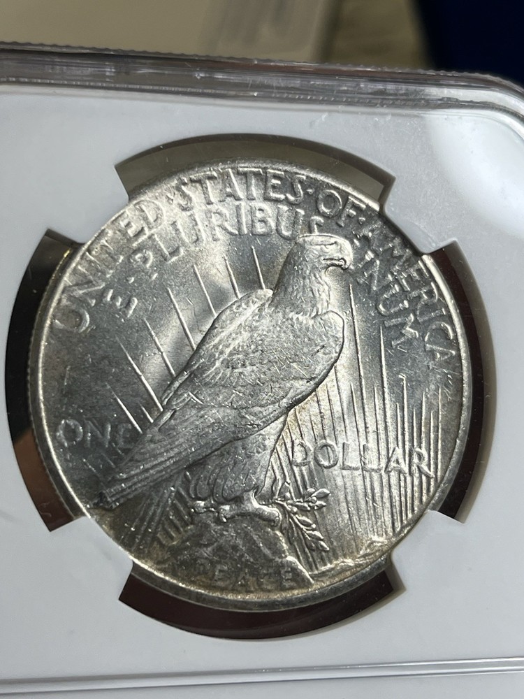 1926 PEACE DOLLAR NGC MS 61
