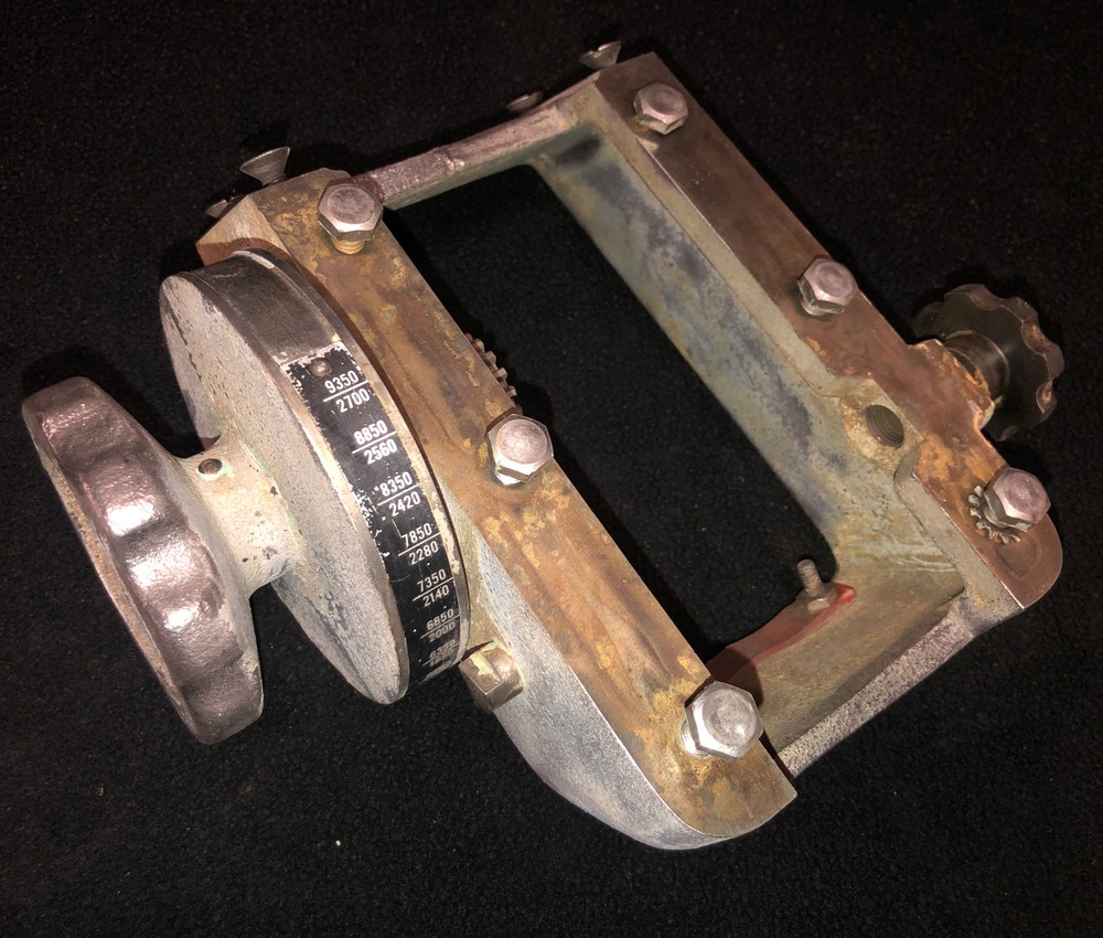Vintage Original Hamilton VariMatic Drill Press Variable Speed Dial Assembly