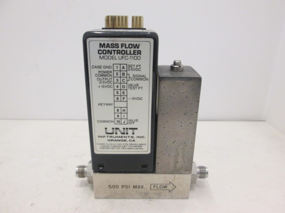 Unit UFC-1100, Mass Flow Controller MFC, O2, 10 SLM, Used