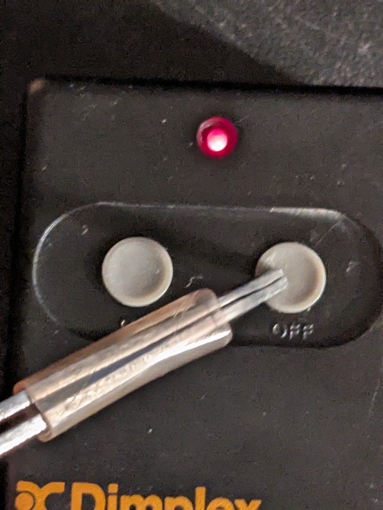 Dimplex Fireplace Remote Control DOC ID 255K656-61-83671 Replacement Tested Work