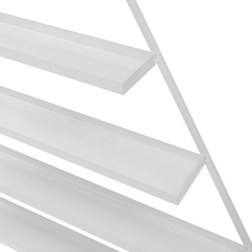 3 Pcs 5 Tier Wall Mounted Nail Polish Display Rack Triangular Display Shelves