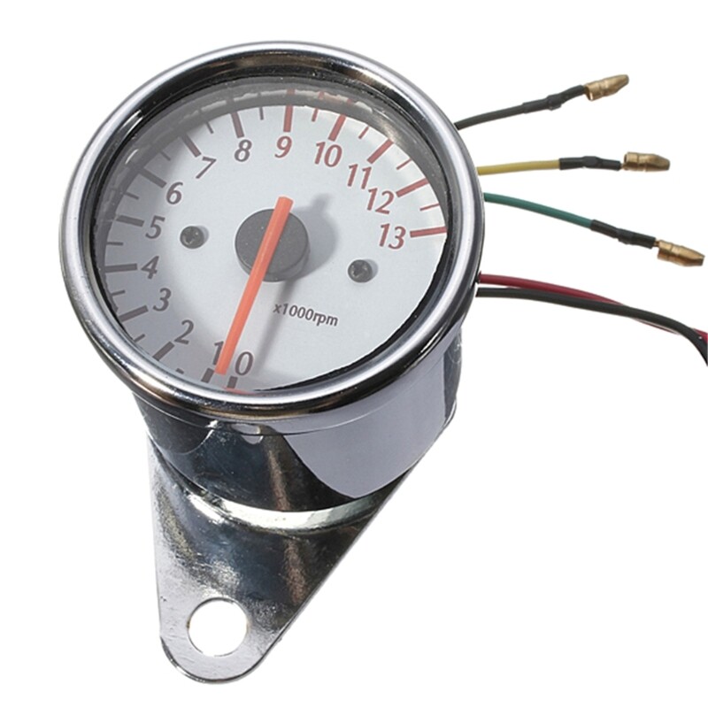 12V Motorcycle Modified Speedometer Tachometer Gauge Meter