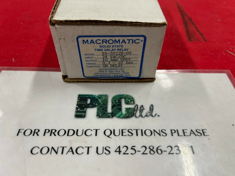 Macromatic Solid State Time Delay Relay SS-50228-05